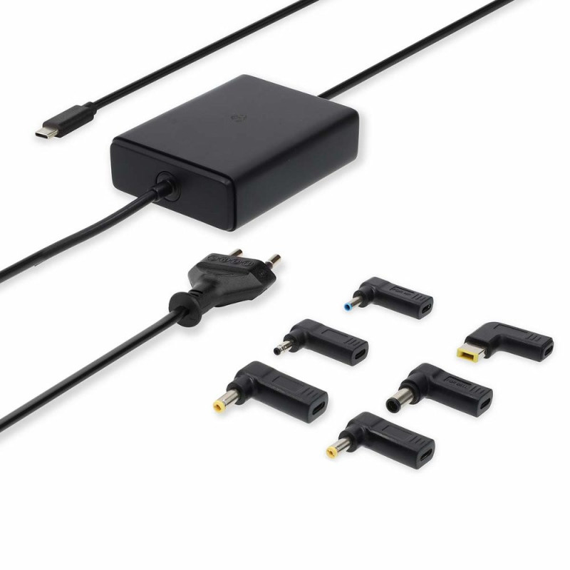 Nedis NBAU65110BK  Notebook adapter (GaN)  65 W  USB-C Power Delivery  Zwart