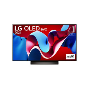LG C4 OLED48C41LA 48  Ultra HD 4K OLED Smart TV  WebOS  Wifi  OLED Perfect Zwart  Dolby Vision  144Hz