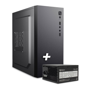 SBOX PCC-12  Micro-ATX PC Case  Inclusief 500W PSU  USB 3.0  Behuizing