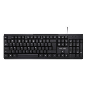 QWARE Wired Keyboard Liverpool Zwart