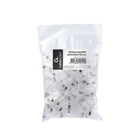 Cablexpert kabel-connector  1 stuk  Transparant  PLUG3UP6/100