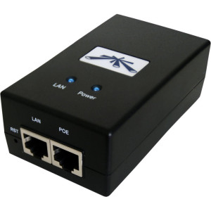 Ubiquiti Networks POE-24-30W  PoE Adapter  Injector  24 V  30 W  Gigabit Ethernet