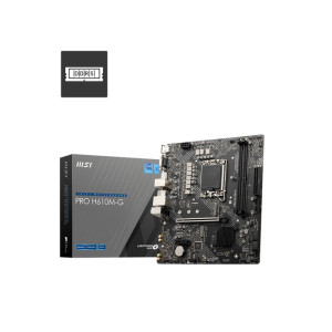 MSI PRO H610M-G  Moederbord Micro-ATX  LGA 1700  DDR4