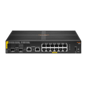 Aruba 6000 12G PoE Switch  12x Gigabit PoE  2x SFP  139W  Managed L3  Rackmount 1U