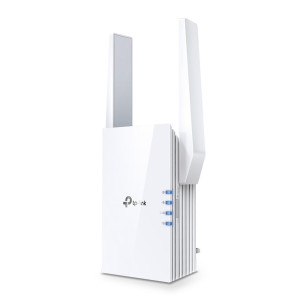 TP-Link RE605X  Wi-Fi 6 Range Extender  Dual-band  1800 Mbps  Gigabit Ethernet  Wit