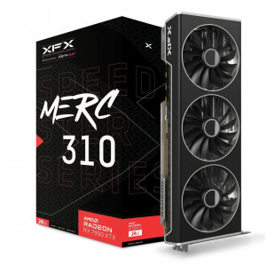 XFX Speedster MERC 310 RX 7900 XTX Black Edition  24GB GDDR6 VRAM  4K Gaming  Videokaart  GPU  AMD
