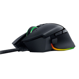 Razer Basilisk V3  Bekabelde Gaming Muis  Rechtshandig  USB-A  26000 DPI  Zwart