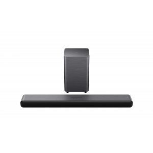 TCL S55HE Titanium Soundbar  2.1-kanaals  Zwart