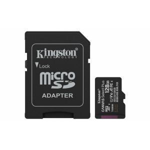 Kingston Technology microSDXC 128GB  Canvas Select Plus Gen3  150MB/s  A1   Adapter
