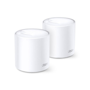 TP-Link Deco X20 (2-pack)  Dual-band WiFi 6 Mesh Router  Gigabit Ethernet  AX1800
