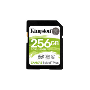 Kingston Canvas Select Plus  SDXC  256GB  Class 10  UHS-I U1