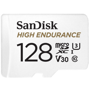SanDisk High Endurance  MicroSDXC  128GB  Class 10  UHS-I U3