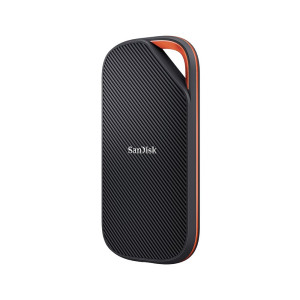 SanDisk Extreme PRO  Externe SSD  4TB  USB-C / Thunderbolt  USB4 Gen3x2  3800 MB/s  Zwart Oranje