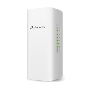TP-Link Omada SG2005P-PD  5-poorts Gigabit Managed Switch  1 PoE In / 4 PoE Out  IP55 Outdoor  Cloudbeheer via Omada SDN