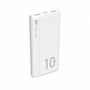 Silicon Power QP15 10000mAh Power Bank  Lithium-Polymeer  Wit