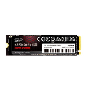 Silicon Power UD90  250GB NVMe SSD  M.2 Gen4  4.800MB/s Lezen  4.200MB/s Schrijven
