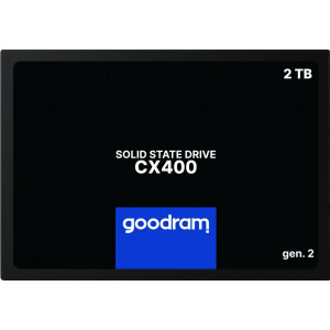 Goodram CX400  2TB SATA SSD  2.5  550MB/s Lezen  500MB/s Schrijven