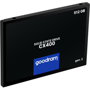 Goodram CX400  512GB SATA SSD  2.5  550MB/s Lezen  500MB/s Schrijven