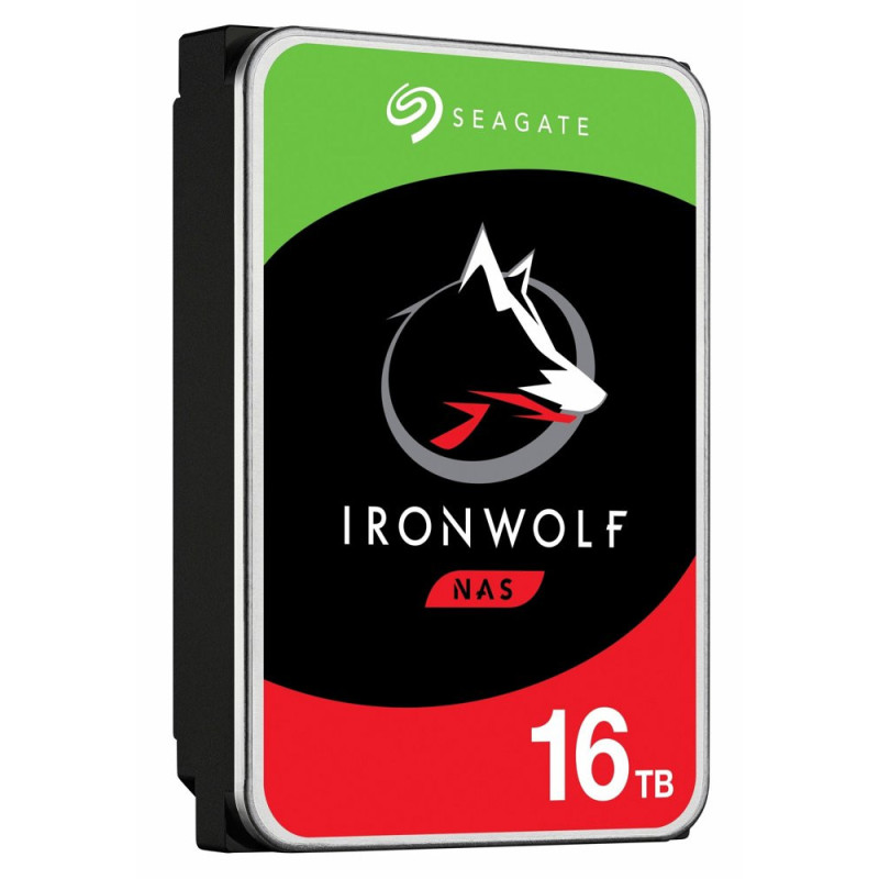 Seagate IronWolf HDD 3.5  16TB SATA III  5400RPM  256MB Cache