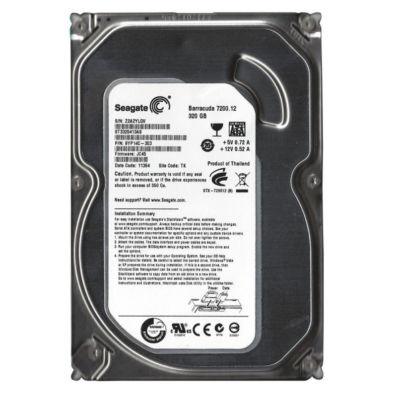 Seagate HDD 3.5  250GB SATA III  7200RPM