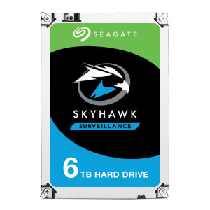 Seagate SkyHawk Surveillance HDD 3.5  6TB SATA III  5400RPM