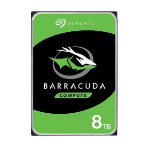 Seagate Barracuda HDD 3.5  8TB SATA III  5400RPM
