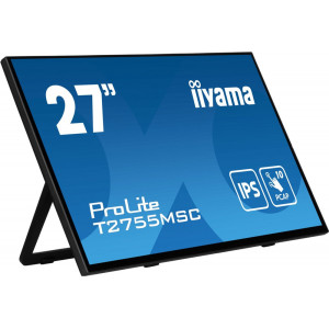iiyama ProLite T2755MSC-B1 27  1920x1080 Full HD  IPS Touchscreen  10-Punts Multi-Touch  Monitor