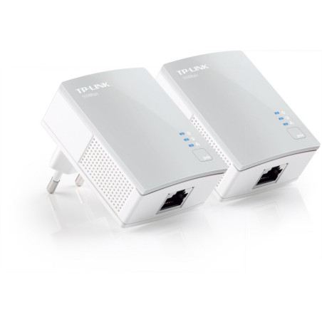 TP-Link TL-PA4010KIT  Powerline Adapter Set  600 Mbps  Fast Ethernet  Wit