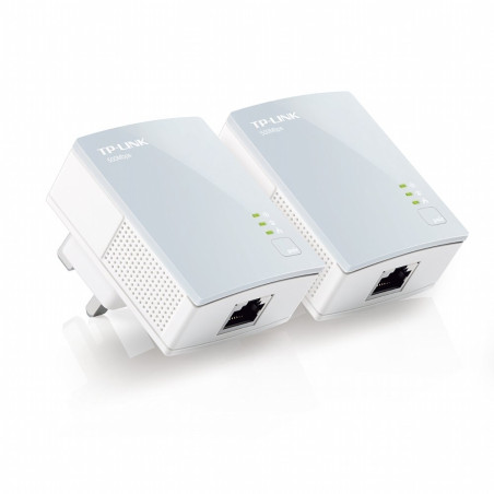 TP-Link PA411KIT  Powerline Adapter Set  500 Mbps  Fast Ethernet  Wit