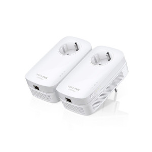 TP-Link AV1300  Gigabit Powerline Adapter Set  HomePlug AV2  1200 Mbps  Met Stopcontact  Starter Kit