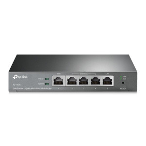 TP-Link TL-R605  SafeStream Gigabit Multi-WAN VPN Router  5x Gigabit-poorten  Tot 4 WAN  VPN IPSec/OpenVPN/PPTP/L2TP  Oma