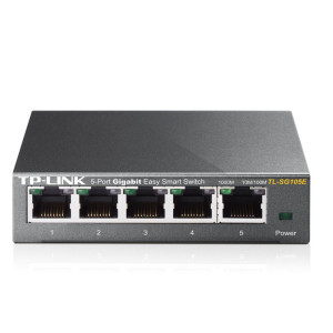 TP-Link TL-SG105E  5-Poorts Gigabit Easy Smart Switch  Managed