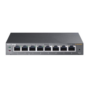 TP-Link TL-SG108PE  8-Poorts Gigabit Easy Smart Switch  4x PoE  Managed