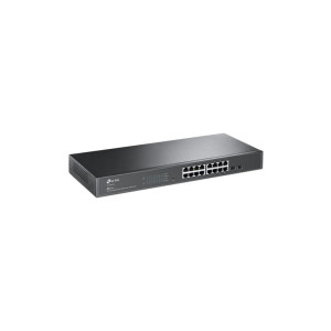 TP-Link TL-SG2218  Managed Smart Switch  16 Poorten  Gigabit Ethernet (10/100/1000 Mbps)  2x SFP