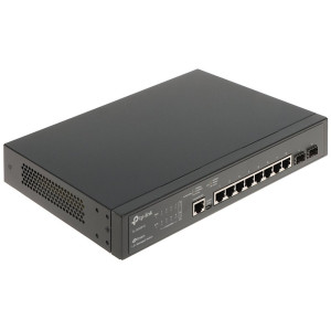 TP-Link TL-SG3210  JetStream Managed L2 Switch  10 Poorten  Gigabit Ethernet (10/100/1000 Mbps)  8x RJ45  2x SFP  Omada 
