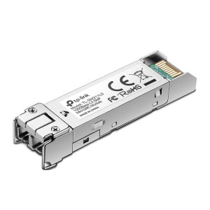 TP-Link TL-SM311LS V3  SFP Transceiver Module  125 Gbps  Single-mode  1310 nm  LC/UPC