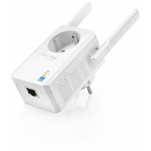 TP-Link TL-WA860RE  Wi-Fi 4 Range Extender  Single-band 24 GHz  300 Mbps  10/100 Mbps Ethernet  Wit