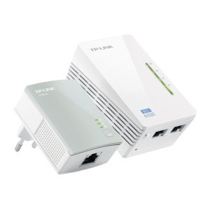 TP-Link TL-WPA4220KIT  AV500 Powerline Adapter Set  500 Mbps  Wi-Fi N300  Fast Ethernet  Starter Kit