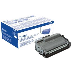 Brother TN-3430 Tonercartridge  Circa 3.000 Paginas A4  Conform ISO/IEC 19752