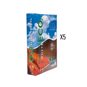 Printpapier Torano White  A4  80 g/m  5x500 Pack