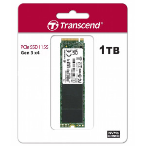 Transcend 115S  1TB NVMe SSD  M.2  3.200MB/s