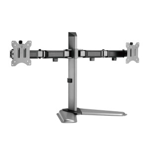 White Shark TUTANKHAMUN  Monitor-bureaustand  Tot 32  Max 9kg  VESA 100x100  2 Monitoren