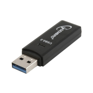 Gembird UHB-CR3-01  Geheugenkaartlezer  USB 2.0  SD/microSD  Zwart