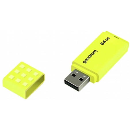 Goodram UME2  USB-A 2.0 Flash Drive  64GB  Geel