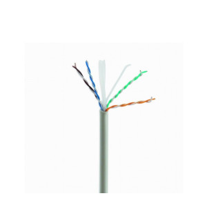 Gembird U/UTP Cat 6 Netwerkkabel  100 m  Grijs