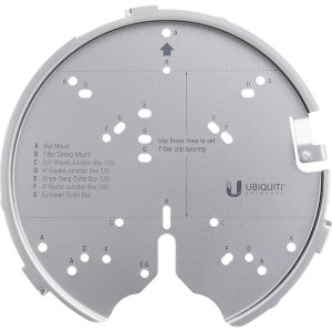 Ubiquiti Networks U-PRO-MP  Montagekit  Voor UniFi Access Points  Wand- en Plafondmontage