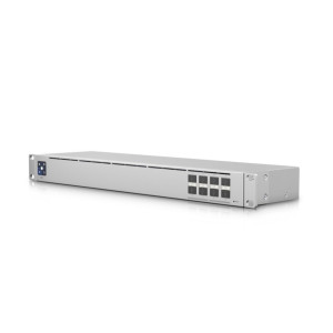 Ubiquiti Networks USW-Aggregation  Managed L2 Switch  8 Poorten  10G SFP  1U Rackmount  Zilver