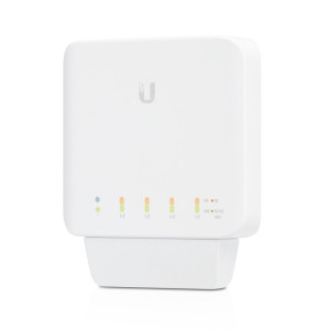 Ubiquiti UniFi USW-FLEX  Managed L2 Switch  Gigabit Ethernet (10/100/1000)  Power over Ethernet (PoE)  Wit