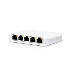 Ubiquiti UniFi Switch Flex Mini (3-pack)  Managed Gigabit Switch  5-Poorts  PoE In  Wit