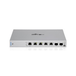 Ubiquiti UniFi US-XG-6POE  Managed Switch  6 Poorten  10G Ethernet (100/1000/10000)  Power over Ethernet (PoE)  1U  Grijs